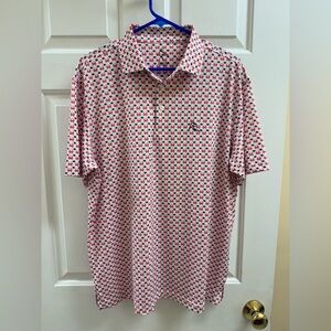 Rhoback The Chesapeake Men's Performance Polo Short Sleeve NWOT